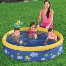 儿童顶圈充气水池 游泳池充气户外庭院折叠水池
