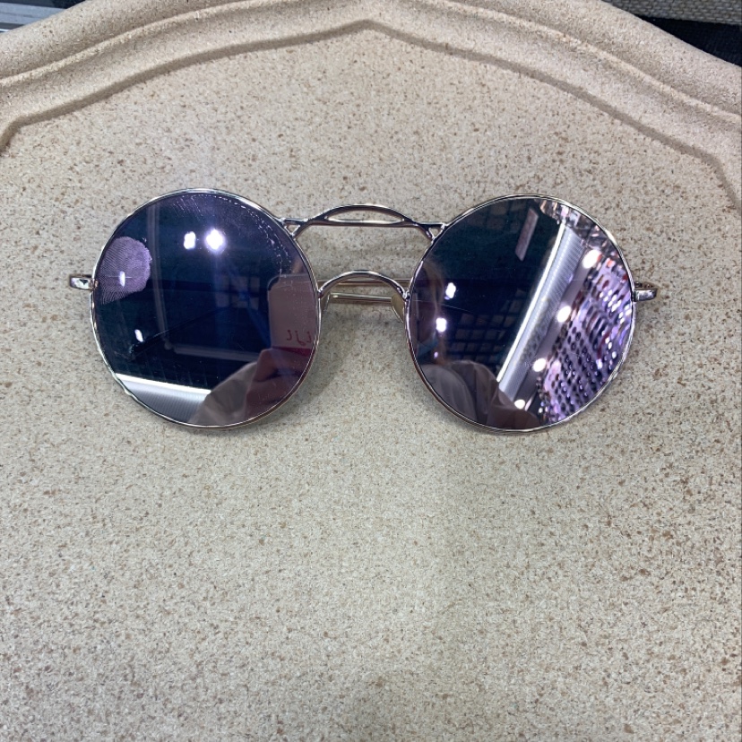 Metal Round Frame Sunglasses