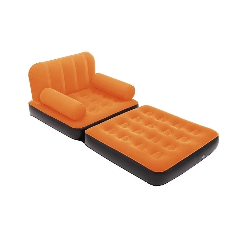Inflatable sofa 67277, 75-inch x 38-inch x 25-inch with armrests detail image 6
