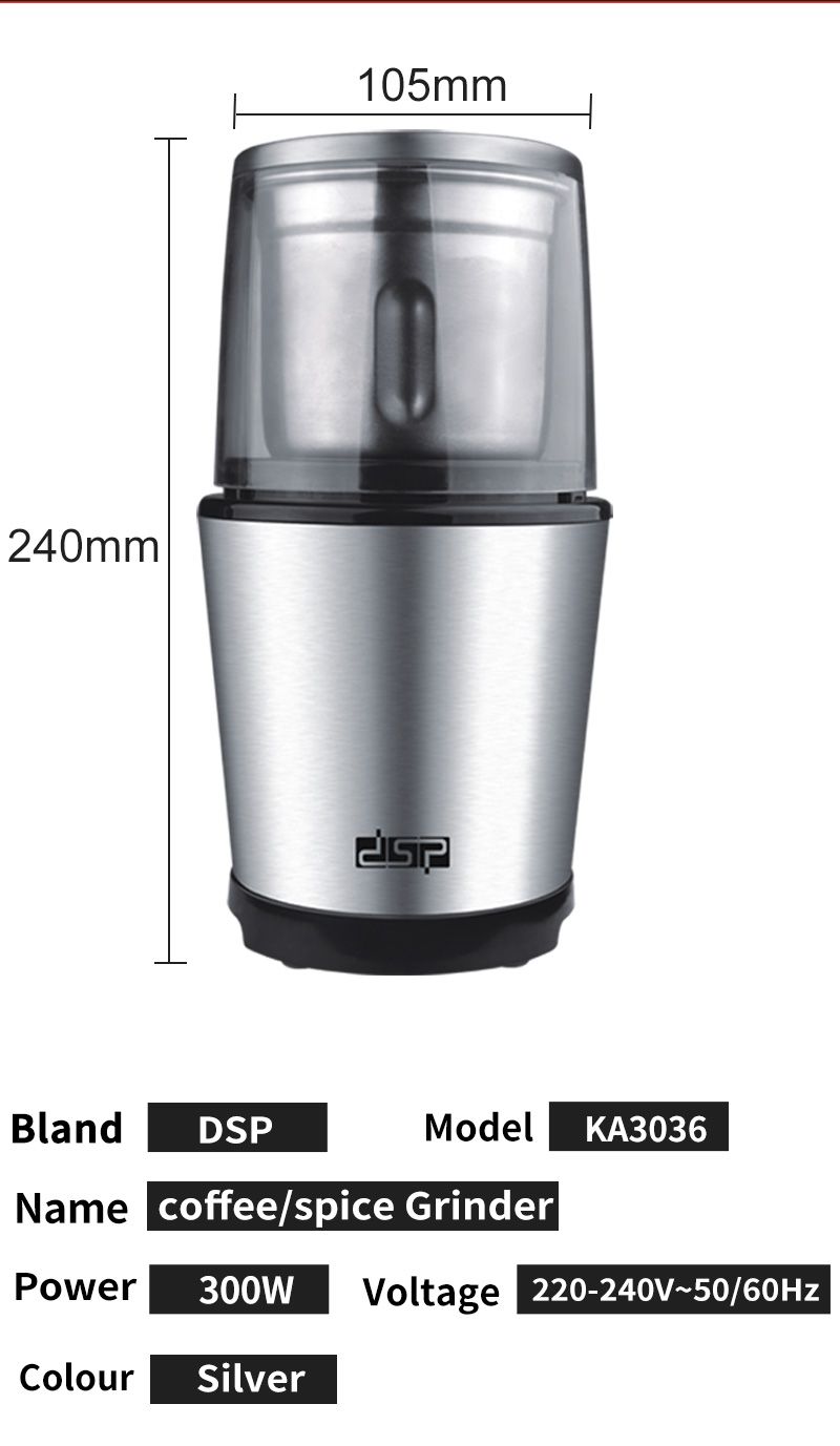 DSP/丹松 家用迷你意式咖啡机蒸汽打奶泡便携式自动咖啡机研磨机详情图2