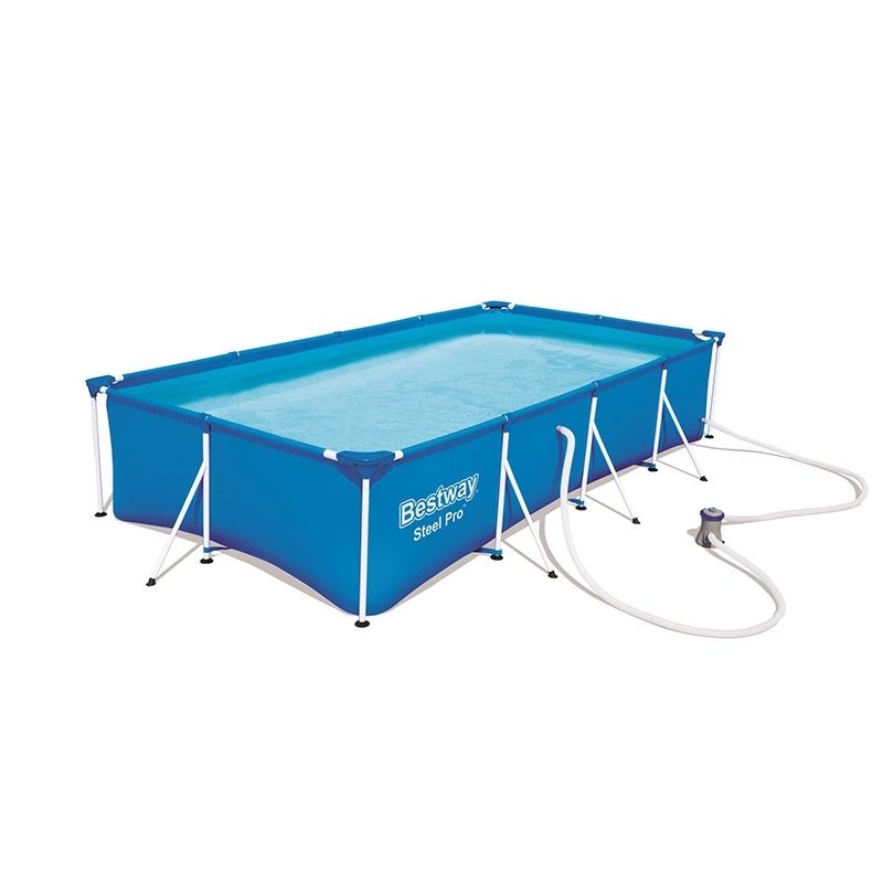 High-quality portable home swimming pool 56424 steel frame large-capacity swimming pool, swimming pool with filter pump Item Picture