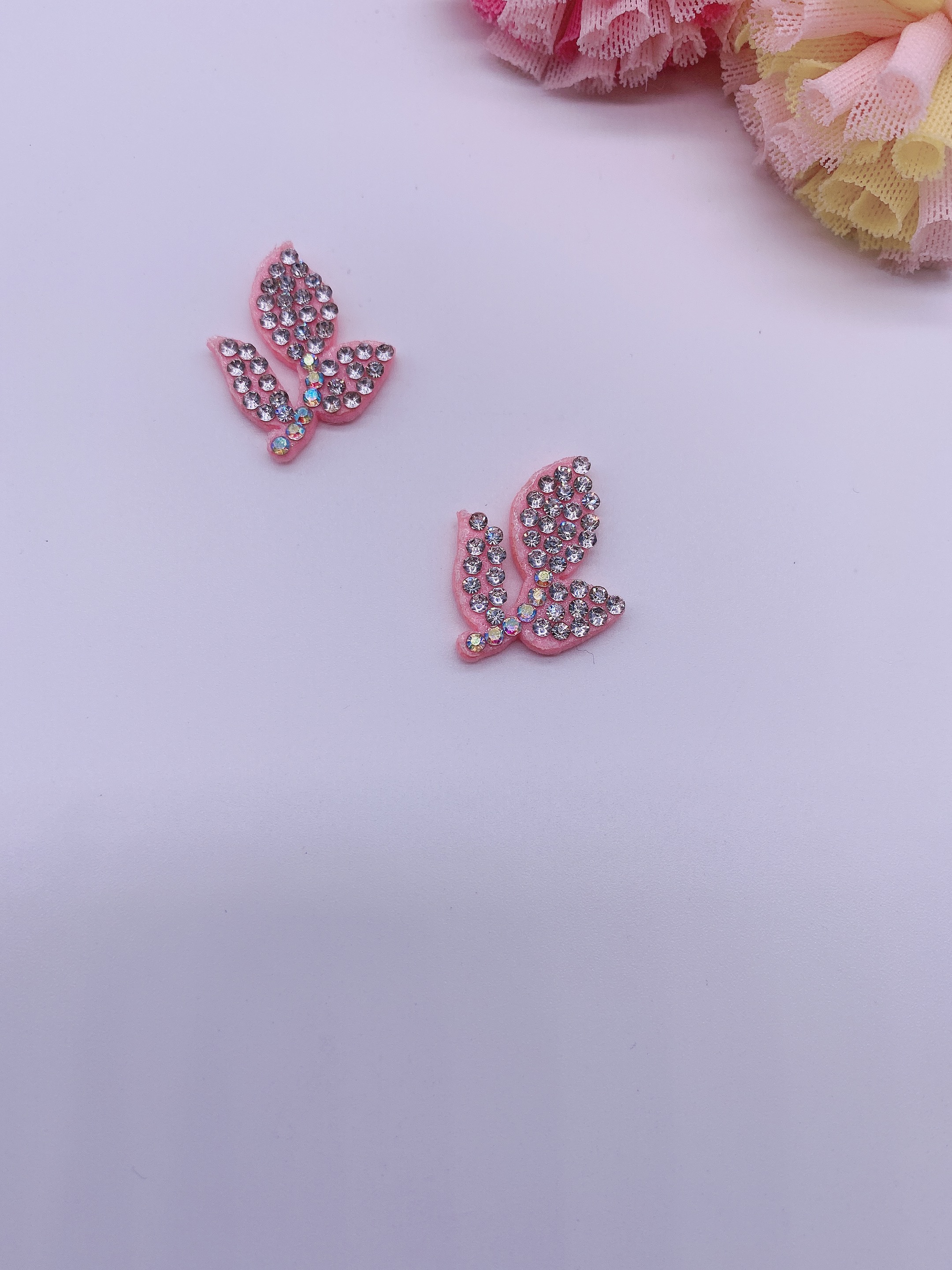 Diamond Five Star Ultrasonic Embossed Patch Diy Hair Accessories Semi-Finished details Picture