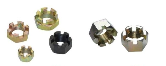 Slotted nut