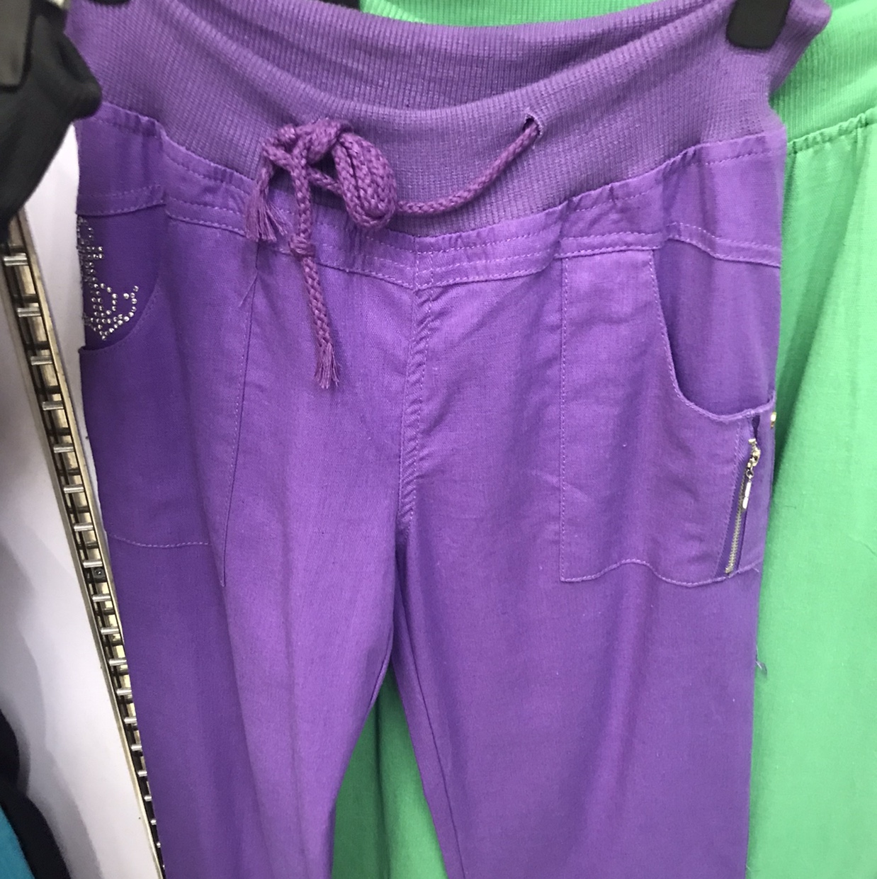 Purple pants thumbnail