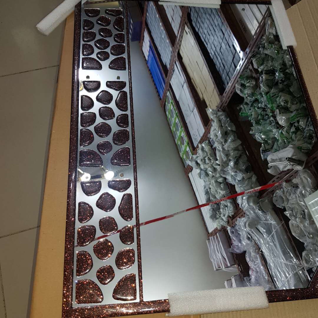 棕色亮粉组合镜