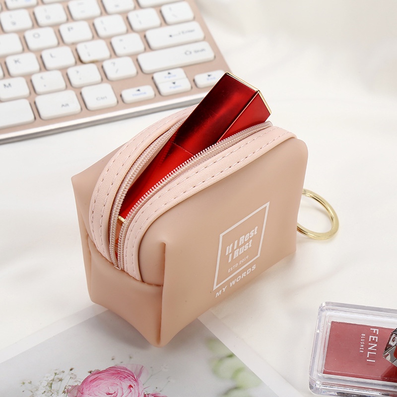 可爱糖果色零钱包少女学生新款手拿小钱收纳2020包零钱口红细节图