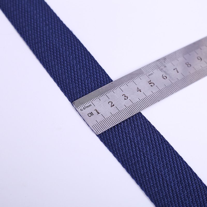 Black 3.0cm plain weave polypropylene webbing in stock, new European standard eco-friendly webbing, excellent bag and backpack straps, multi-purpose detail image 2