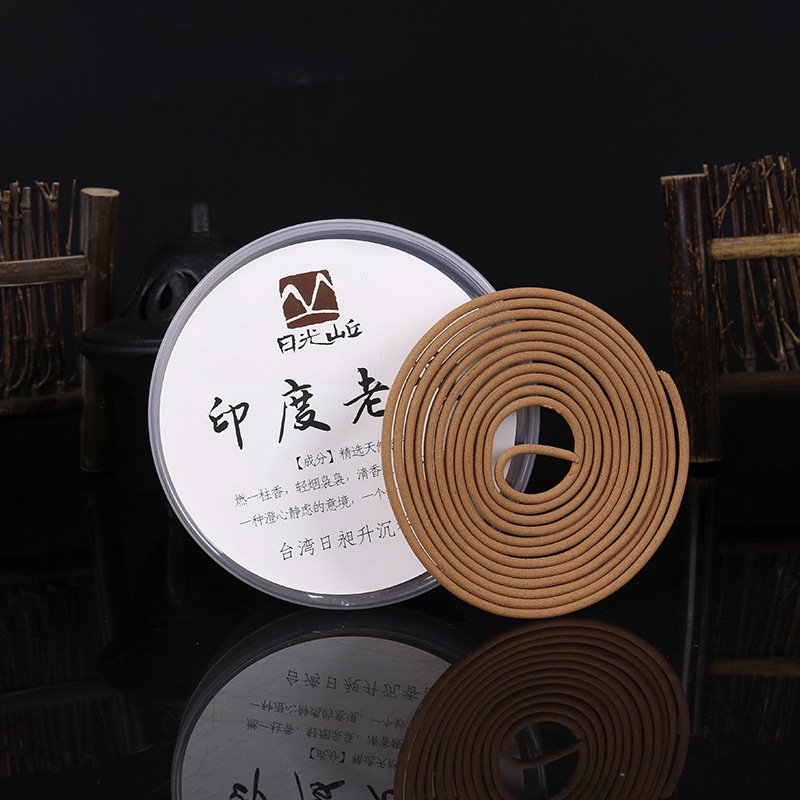 Anshen Incense, agarwood coil Incense, Laoshan Pure Sandalwood Incense, home indoor fragrance, natural and long-lasting bedroom sleep aid aroma Specification image