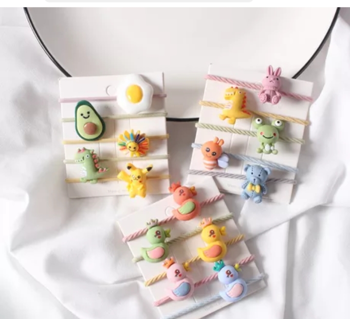 韩国儿童发圈女童头绳不伤发宝宝扎头发皮筋发饰公主头饰可爱发绳