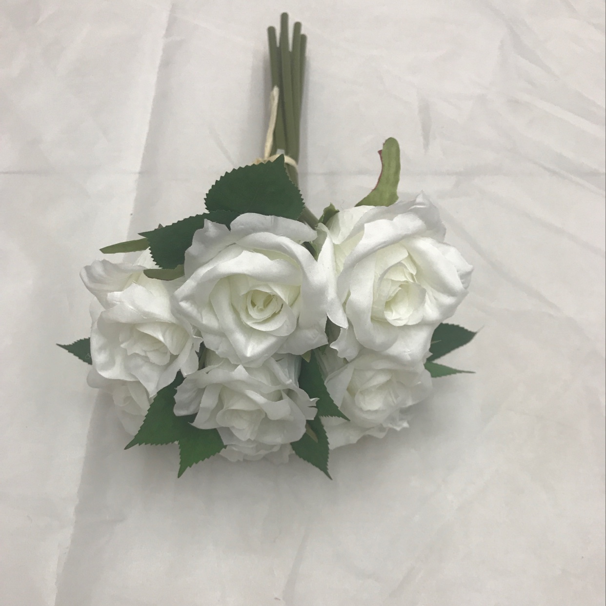 Eight hands holding roses Specification image