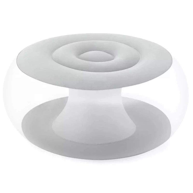 Inflatable furniture living room modern sofa chair with built-in LED light strips, 7 available colors air sofa Item Picture