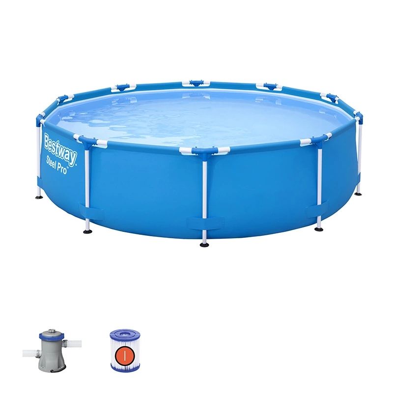 56679批发成人钢制专业框架泳池可折叠稳定水上游戏泳池详情图2