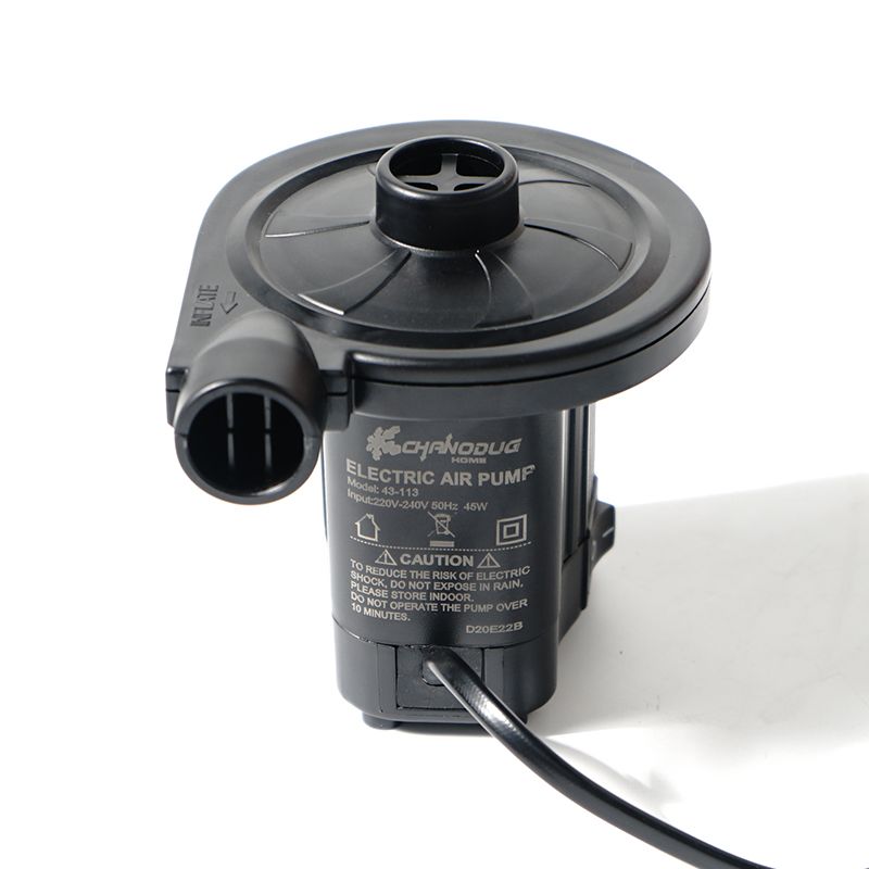 Portable household electric air pump, small inflation and air extraction, baby swimming ring, inflatable bed, water pool air pump details Picture