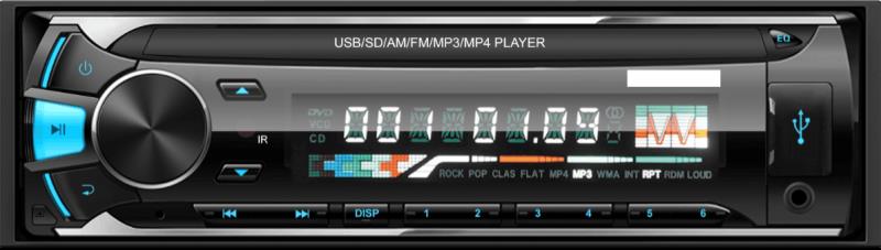 通用汽车可拆MP3蓝牙播放器插卡收音机48