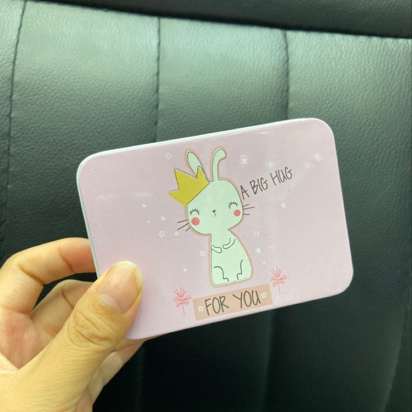马口铁收纳盒粉喵喵款