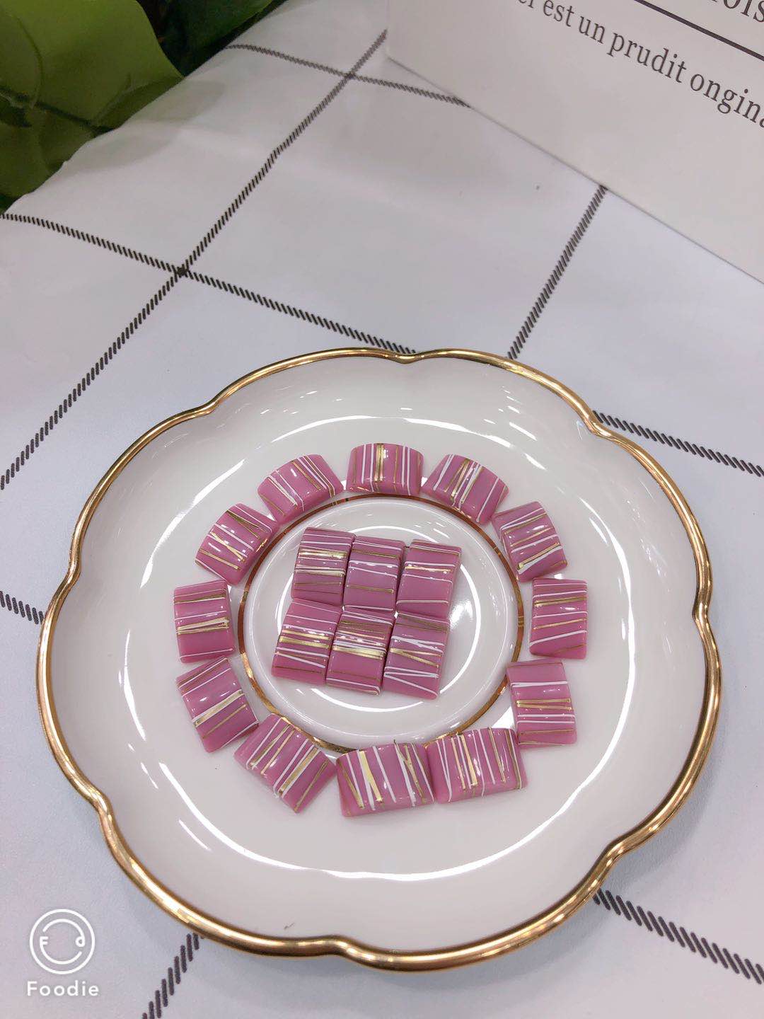 亚克力 半面 异形 发夹饰品配件