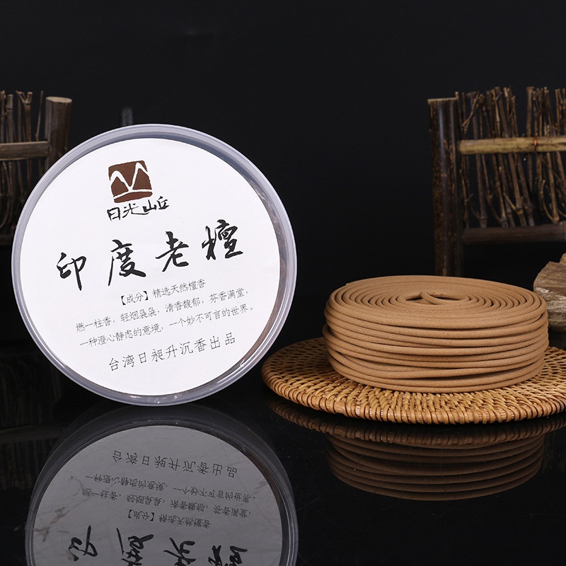 Anshen Incense, agarwood coil Incense, Laoshan Pure Sandalwood Incense, home indoor fragrance, natural and long-lasting bedroom sleep aid aroma details Picture