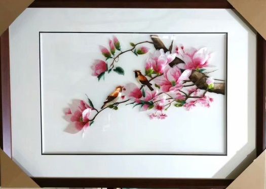 立体绣/刺绣/装饰画细节图