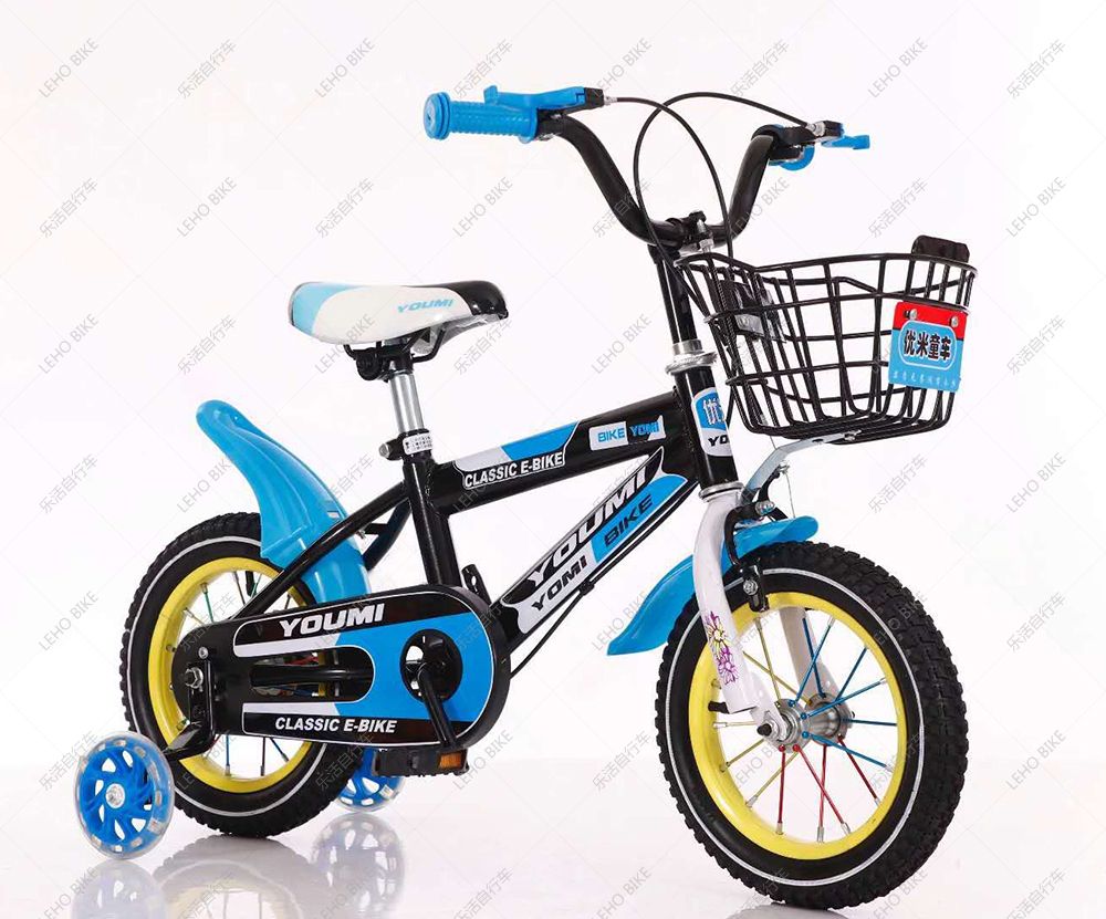 12 "handsome boy buggy children bicycle with basket
