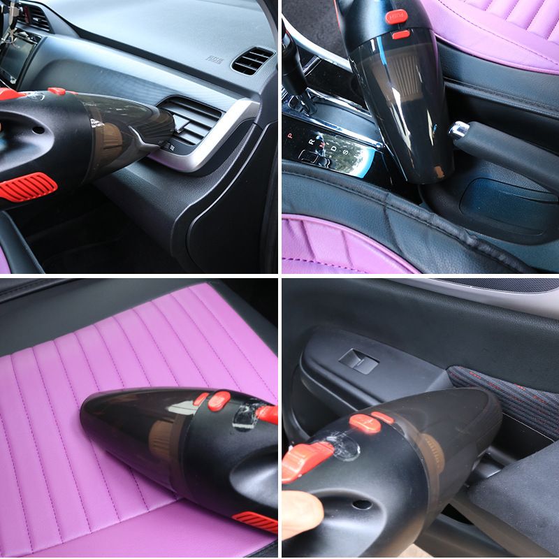 A wired rechargeable portable car vacuum cleaner for both home and car use, 120W car electrical appliance Specification image