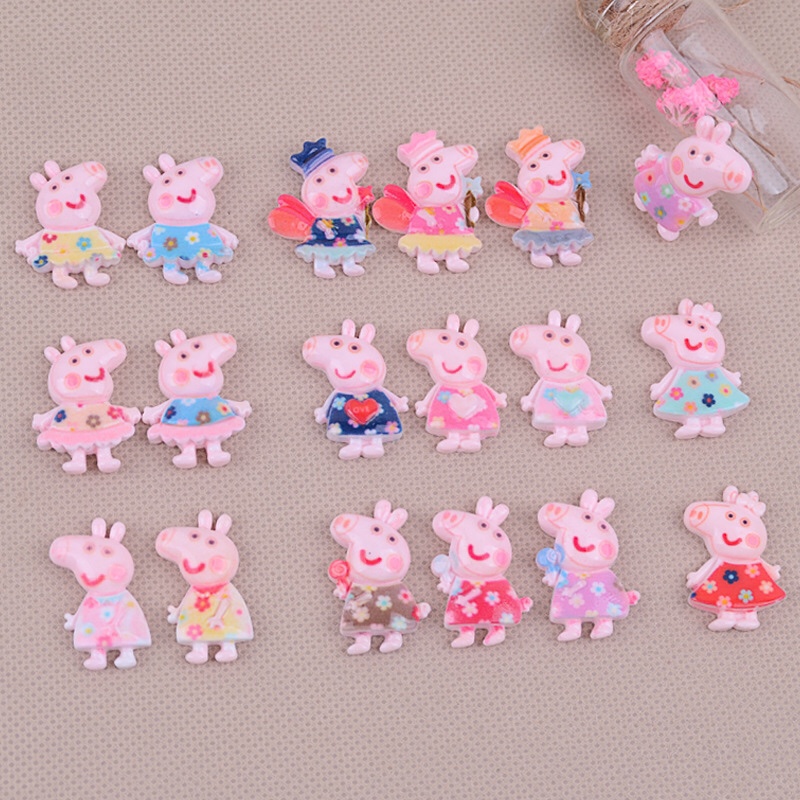 50 pieces /100 pieces /500 pieces of piglet resin accessories Blessing bag DIY mobile phone case hair accessories