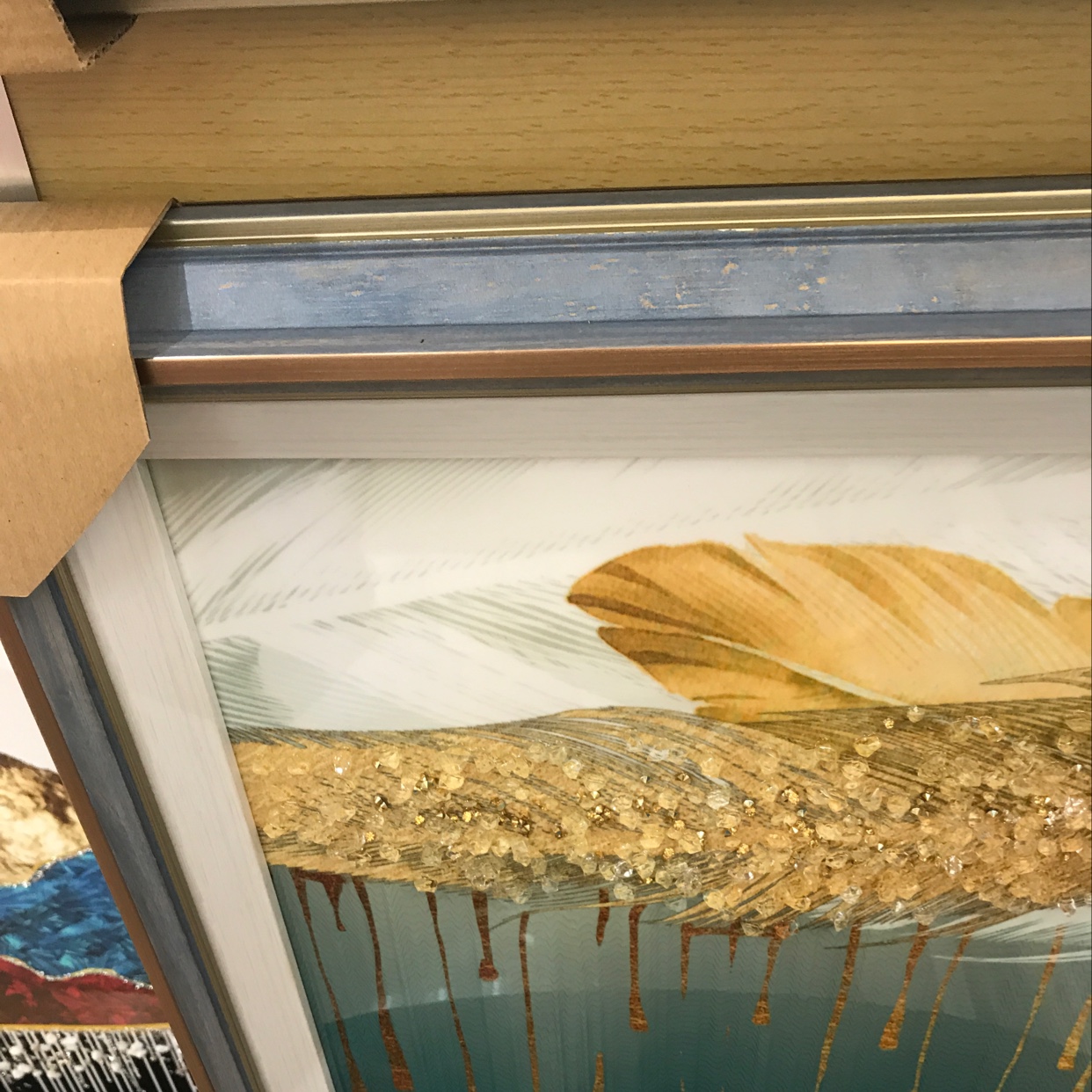 现代装饰画实物图