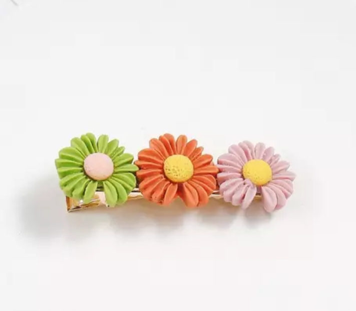 Influencer Little Daisy Hair Clip Headdress Flower Clip Fresh Komori With Bangs Bb Clip details Picture
