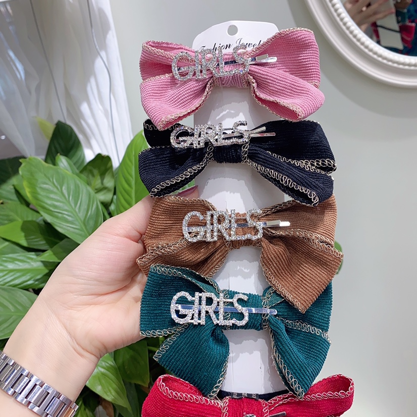爆款头饰发饰发夹韩版流行蝴蝶结发夹girls蝴蝶发夹
