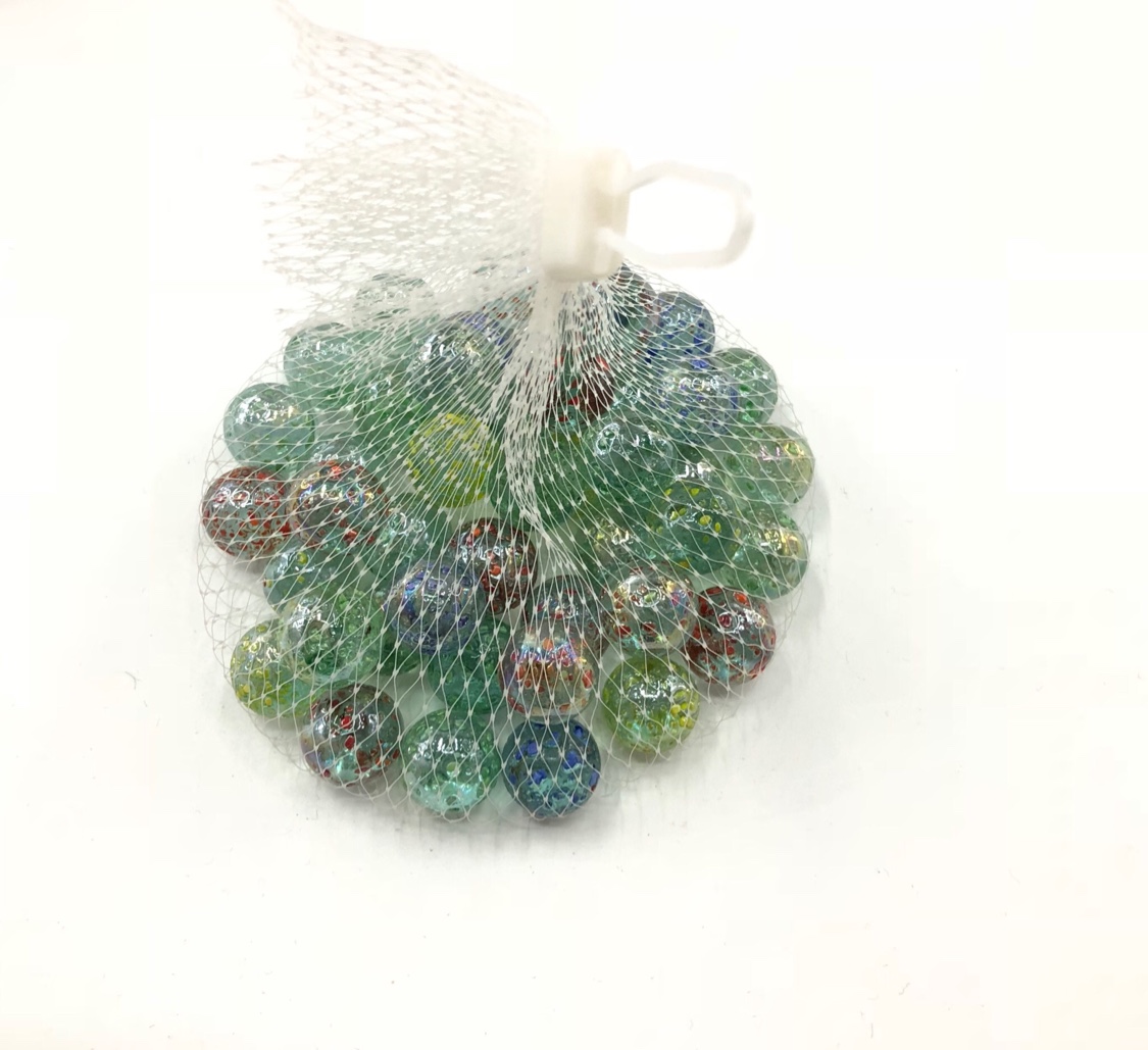 玻璃芝麻玻璃珠弹珠16mm儿童玩具工艺品玻璃弹珠水晶球筷子夹弹珠游戏