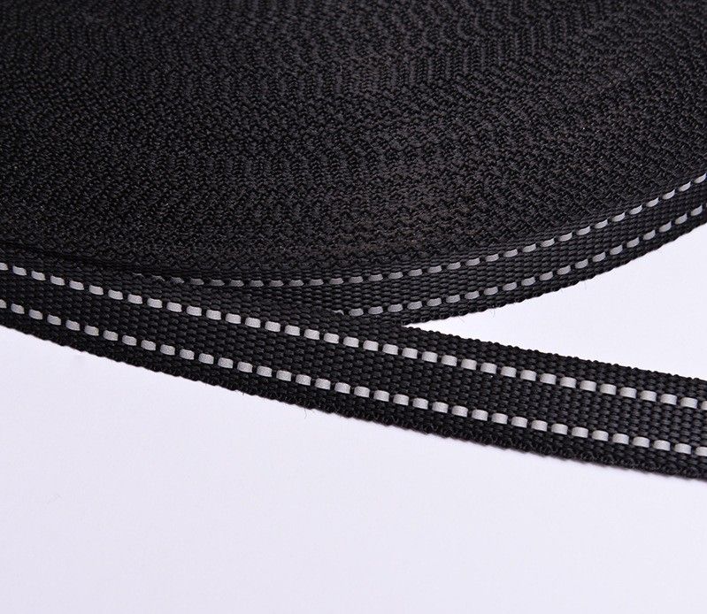 Factory direct sales of 2.0 reflective PP webbing pet supplies, luggage and accessories in stock detail image 1