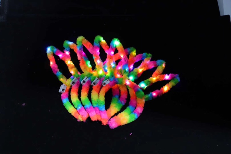 Luminous rabbit ears luminous head band hair ornament hair clip hair ornament decoration