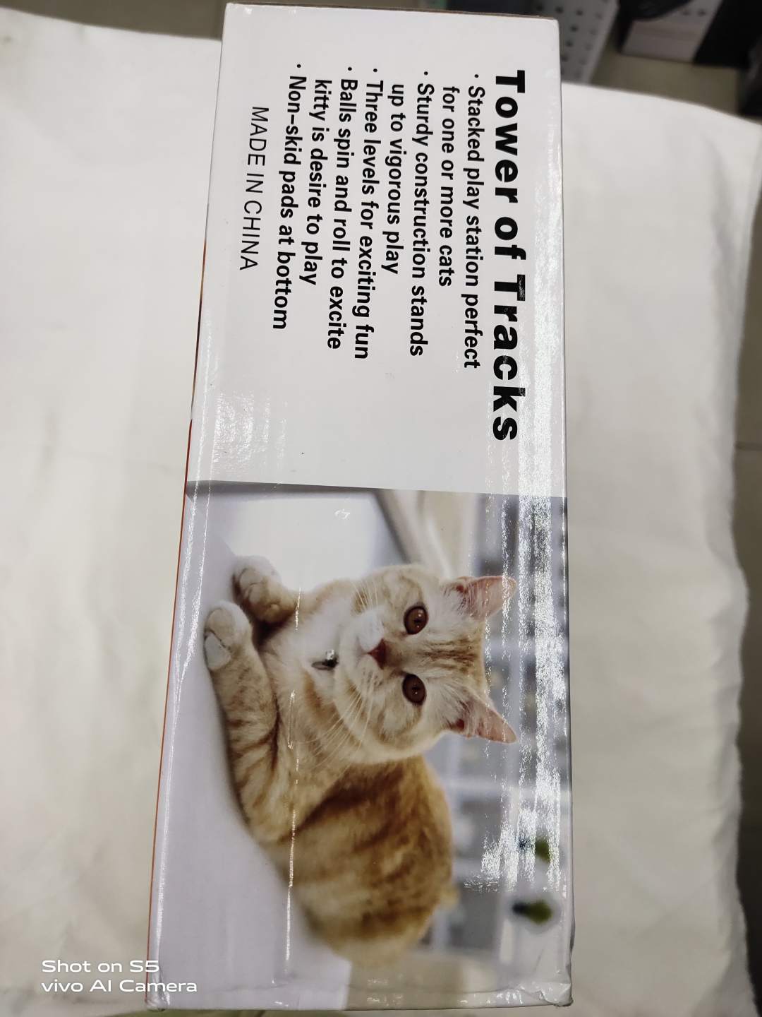 Juguetes para gatos de tres niveles orbit ball disco de diversión para gatos juguetes intelectuales interactivos para gatos puzzles juguetes para gatos de tres niveles Specification image