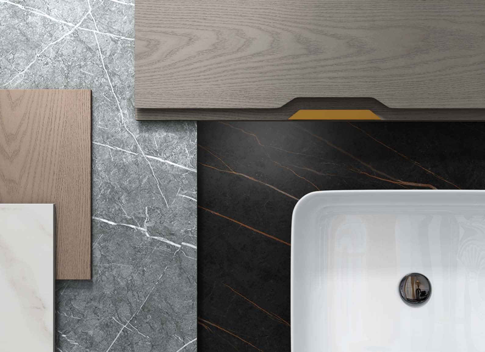 Digu Select Bathroom Cabinet Giulia Series DG-D212 details Picture