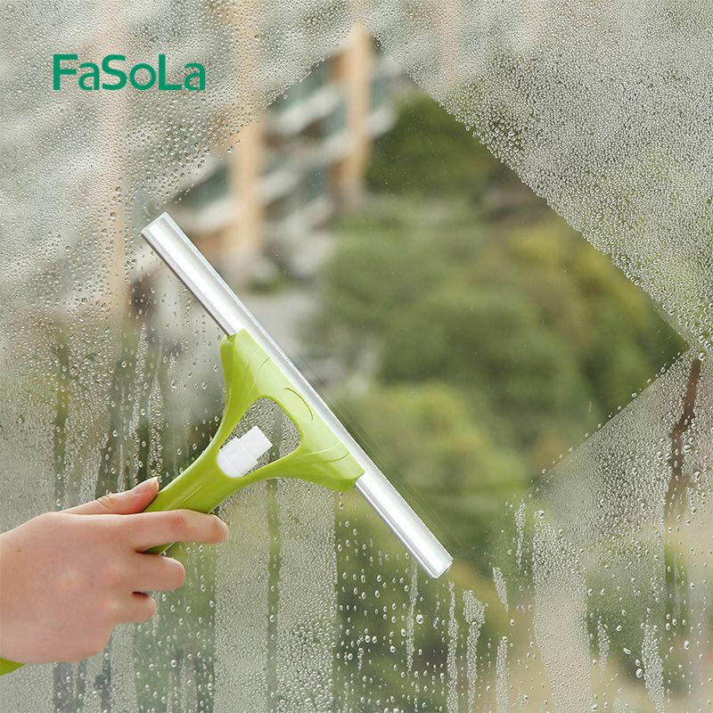 FaSoLa 迷你刮水器 便捷喷雾窗刮玻璃清洁器玻璃刷擦窗器车窗窗刮详情图1