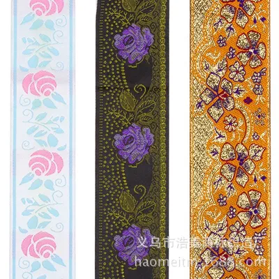 【 Factory Direct 】 Manufacturers Ribbon Custom Jacquard Ribbon Lace Ribbon Can Be Customized