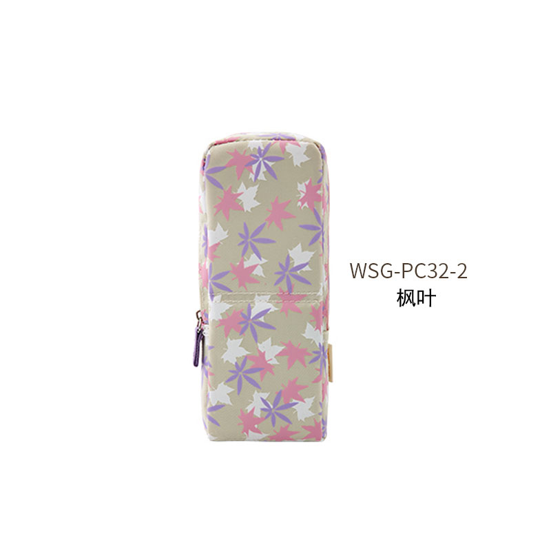 KOKUYO/ Kokuyu Pen Bag MAG CRITZ Leaf Medium wsG-PC32-2