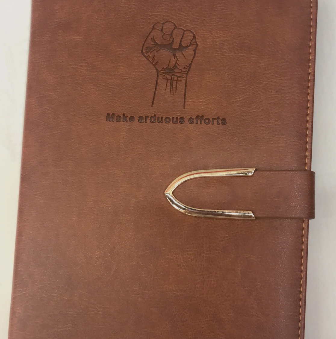 Notebook deductivo de cuero premium