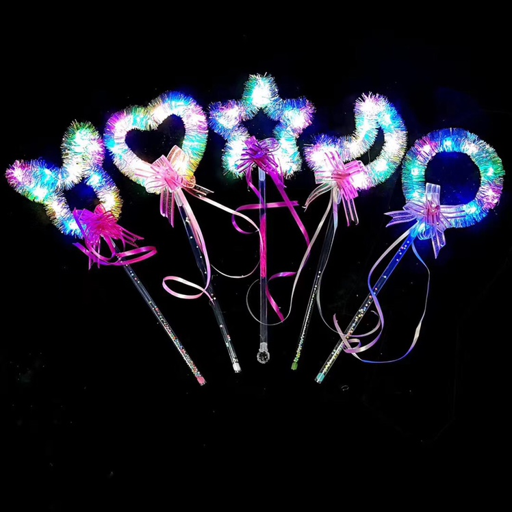 Luminous sticks, flashing sticks, night market stalls