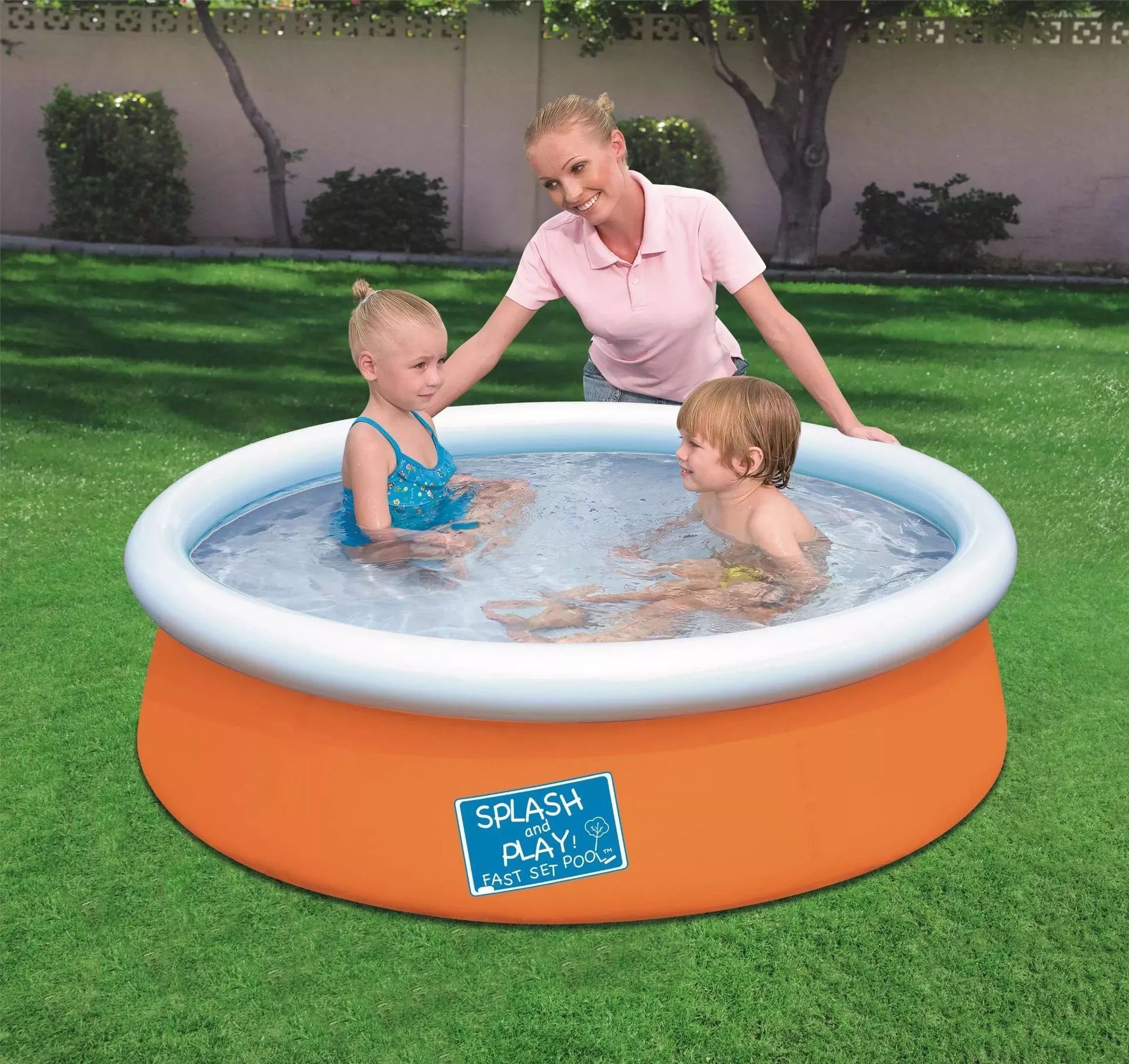 1.52mx 38cm Quick-set swimming pool - a fun outdoor swimming pool suitable for children detail image 1