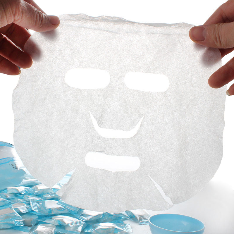 Bojie compressed facial Mask Granules, 100-piece homemade facial mask paper box set, exclusively for foreign trade Specification image