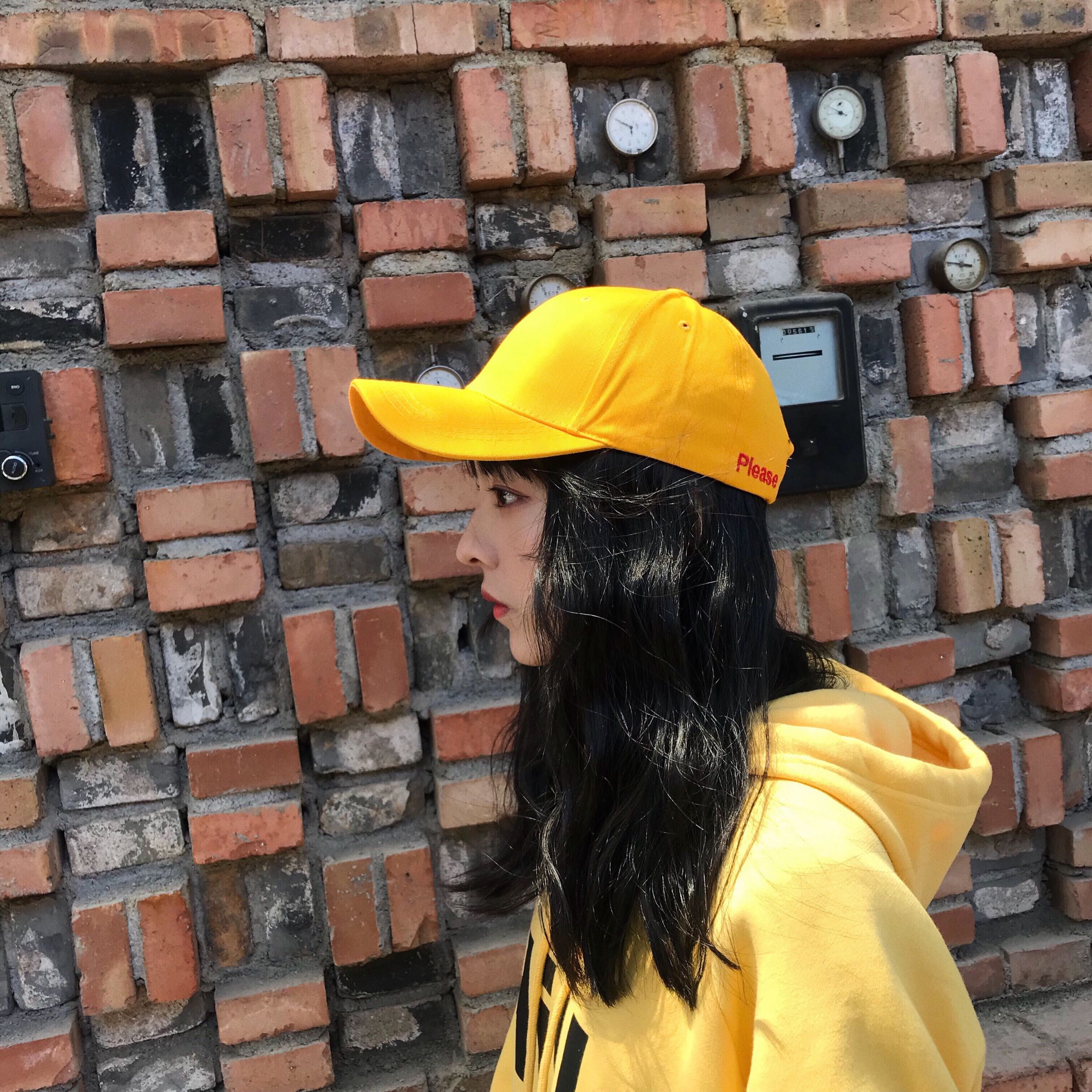 Hat Female Spring/Summer Korean Version Do Old Vintage Curved Eaves Cap Son Light Plate Solid Color Baseball Cap Couple Hat Male Specification drawing