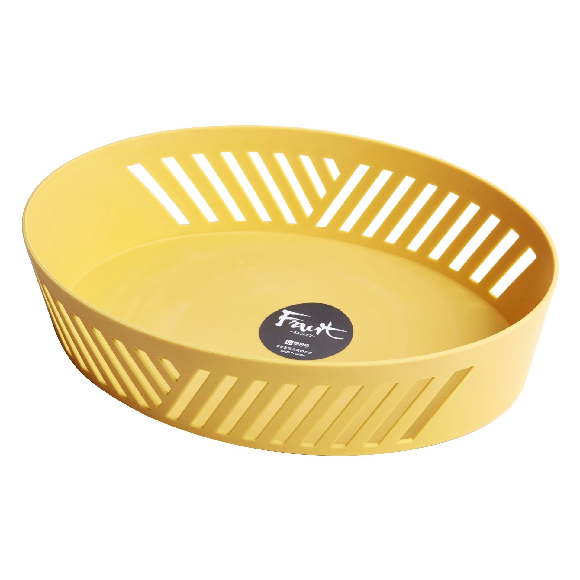 JL-6264镂空水果盆水果篮沥水篮家用水果篮塑料厨房洗菜盆洗菜篮详情图3