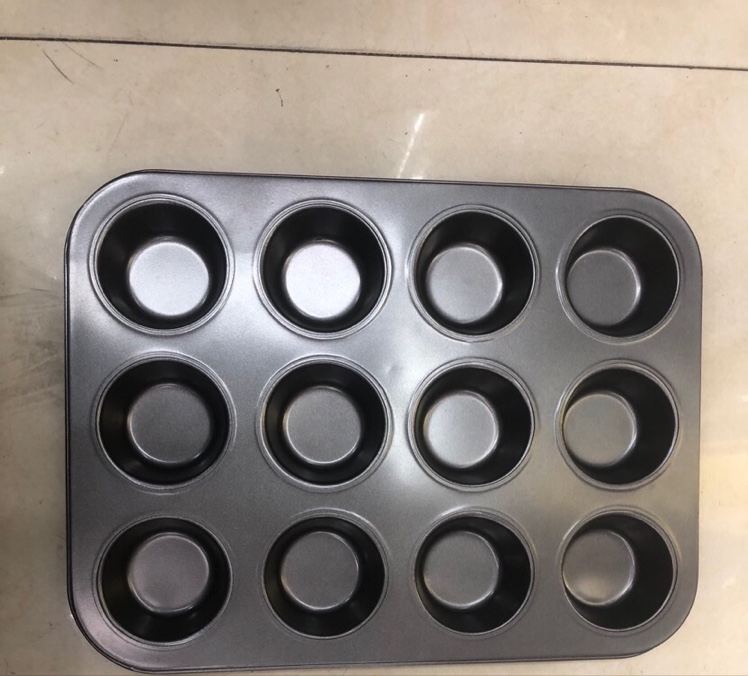 12孔不粘蛋糕模，蛋糕烤盘
