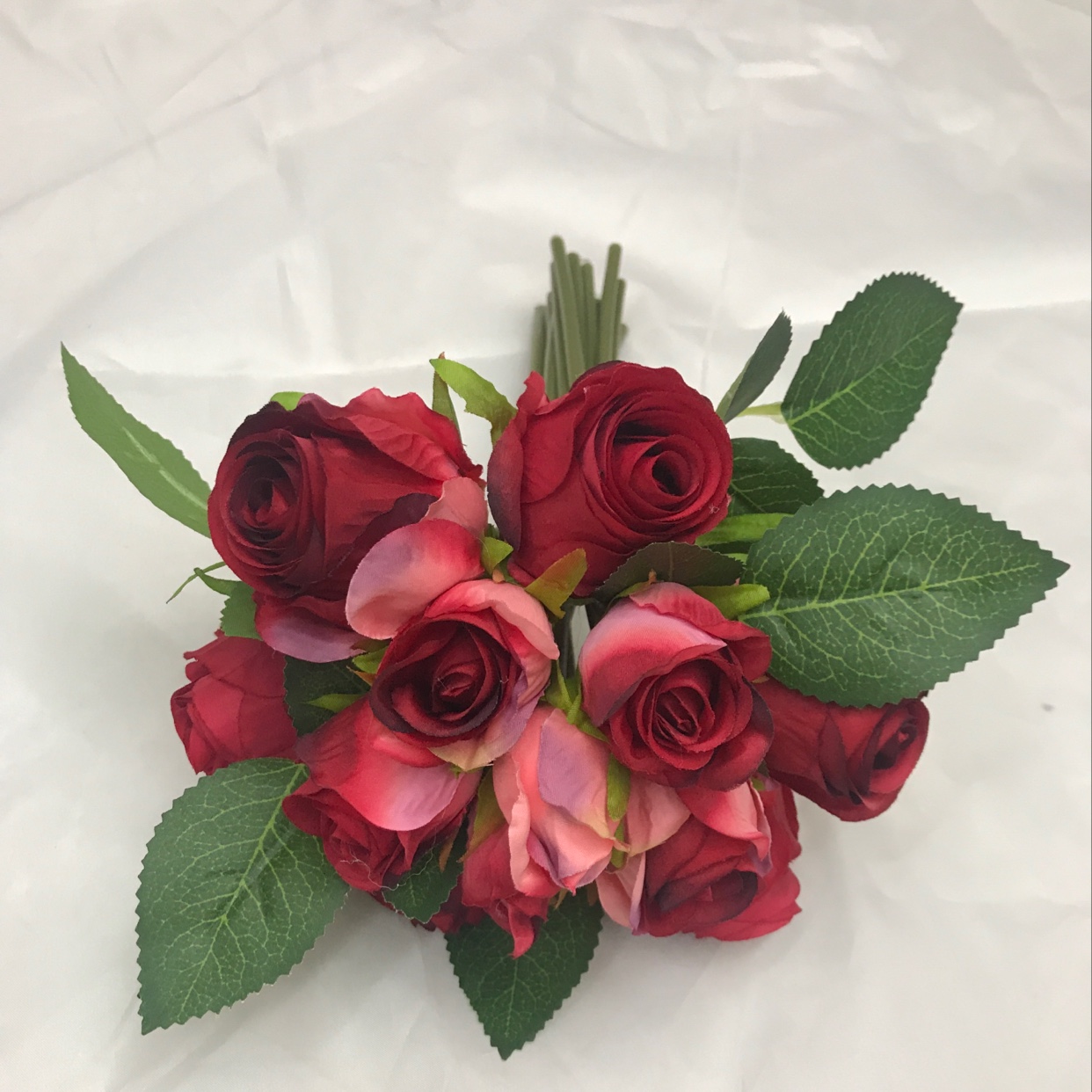 Holding a lover's rose in hand