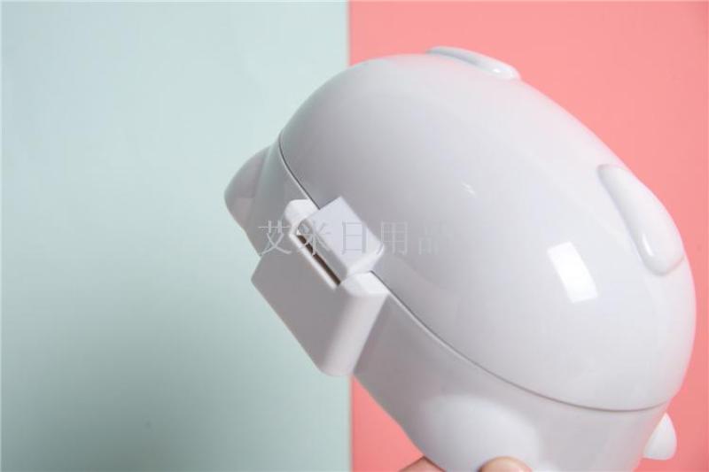 JL-6304洗衣肥皂盒带盖便携大号沥水双层可爱创意浴室香皂盒子详情图4