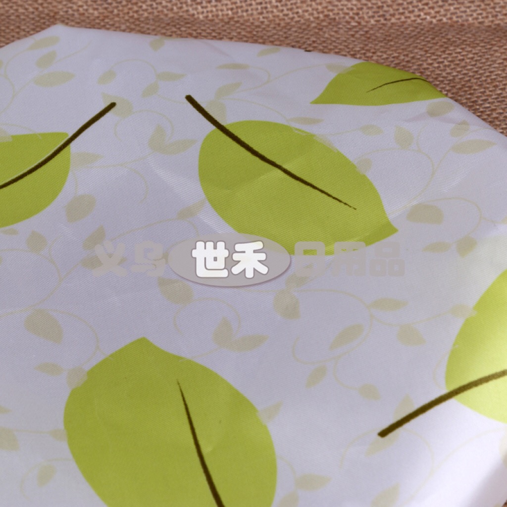 仿丝绸光面防水浴帽细节图