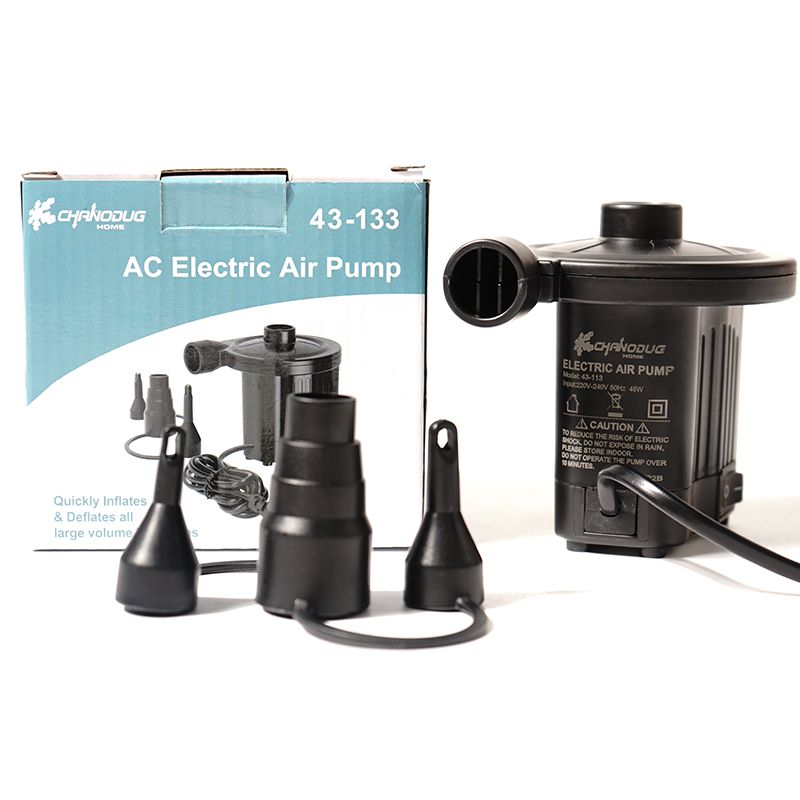Portable household electric air pump, small inflation and air extraction, baby swimming ring, inflatable bed, water pool air pump Item Picture
