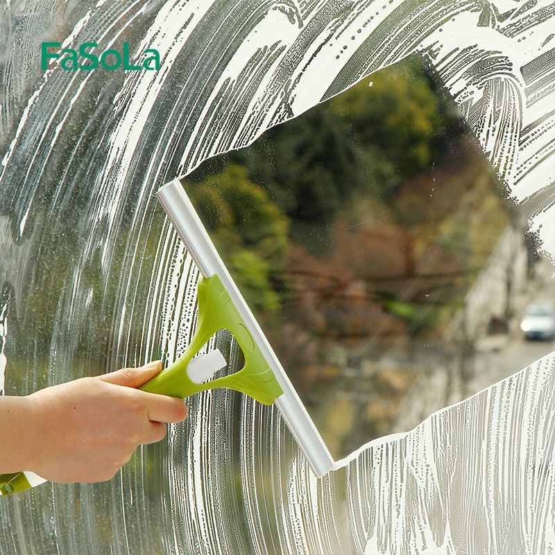 FaSoLa 迷你刮水器 便捷喷雾窗刮玻璃清洁器玻璃刷擦窗器车窗窗刮详情图2
