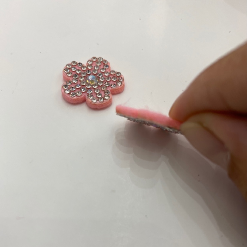 Plum Diamond New Creative Spray Paint Bear Diy Accessories Mobile Phone Shell Beauty Materials Alloy Bear Hair Accessories Specification drawing