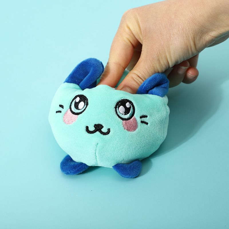 Lin Yuan Yiwu Factory Direct Sales Squishy Slow-Rebound Plush Toys, Cartoon Little Animal Figurines, Custom Wholesale Specification drawing